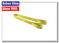Commercial Woven Loading Straps And Slings , Flat Loop Eye To Eye Sling