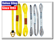 Private Label Multi - Layer Polyester Lifting Belts For Crane Logo Printable