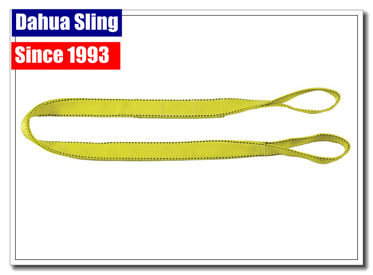 2 1 Ply Polyester Triangle x Choker Steel Synthetic Web Slings DSTC1902P13Y DURABULL 