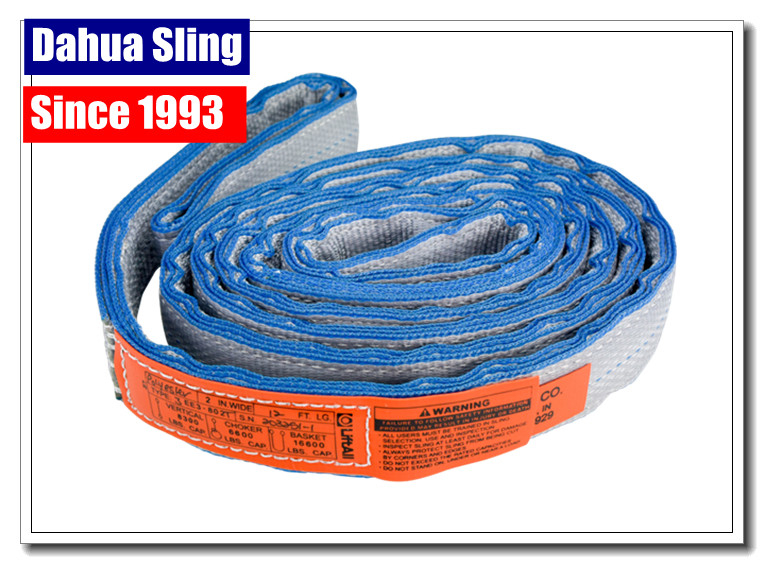 Eye To Eye Flat Lifting Slings Class 5 Safety Factor OSHA And ASME Standards