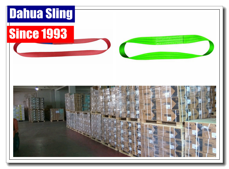Disposable Polyester Endless Round Slings For Transporting Industry Low Elongation
