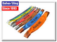 Duplex Flat Lifting Slings Safety Lifting Belt 5 Ton Wide Bearing Surface