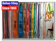 Durable Synthetic Lifting Slings Eye And Eye , 12 Ton Cargo Lifting Slings