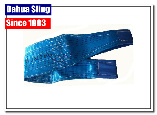 Lightweight Flat Lifting Slings Webbing Sling Belt EN 1492-1 Standard