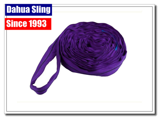 Custom Made Endless Webbing Sling Hoisting Straps Multifunctional