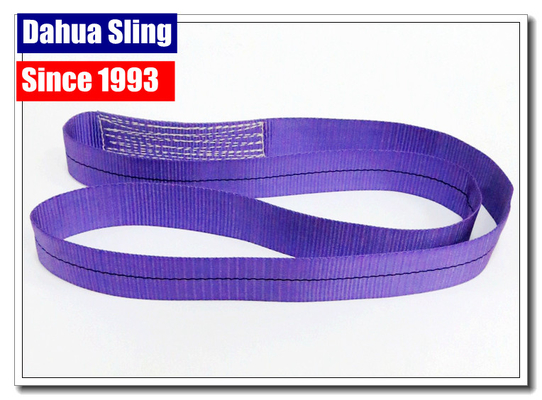 Eye And Eye 2 Ton Lifting Straps , Engine Lifting Straps 3000KG Working Load