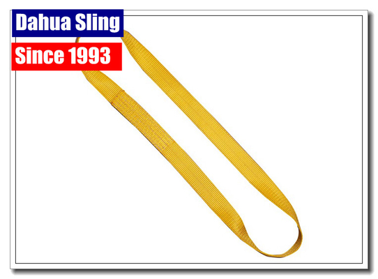 100% Polyester Endless Webbing Sling Flat Endless Belt For Construction Industry