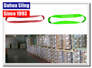 Disposable Polyester Endless Round Slings For Transporting Industry Low Elongation