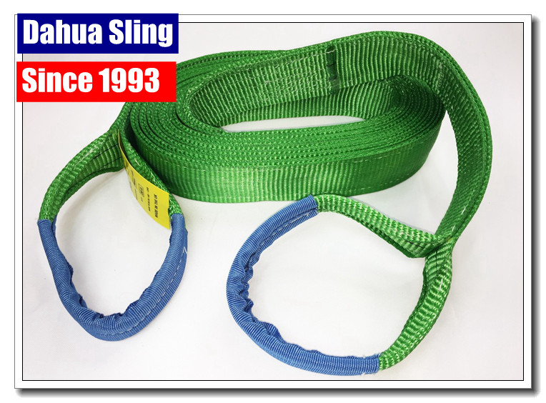 Polyester Webbing Recovery Tow Straps Double Layered Atv Tow Strap Eco Friendly
