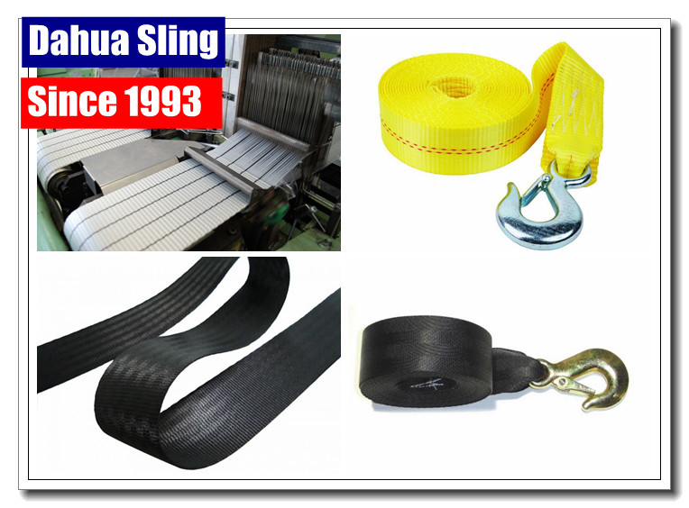 Big Ant Nylon Recovery Tow Straps Heavy Duty Tow Rope For Emergency 3" X 20'