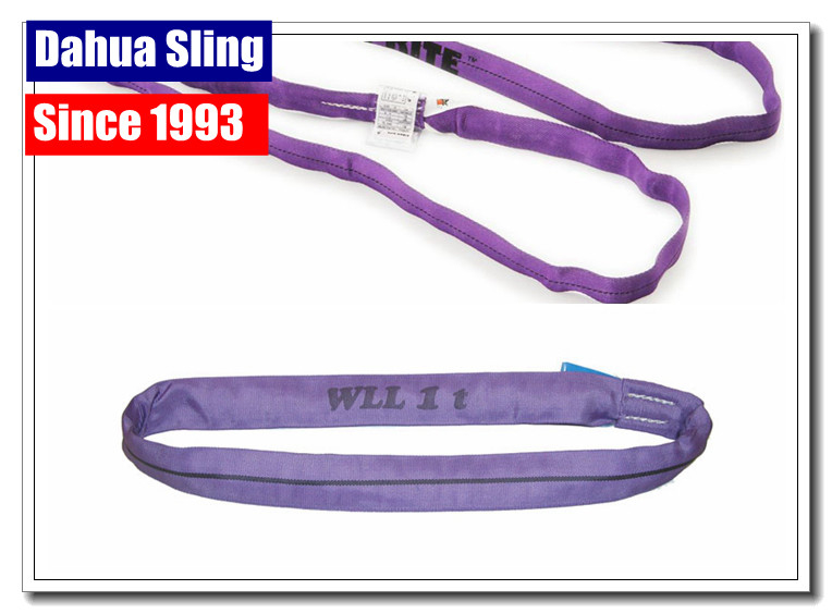 Personalized 5 Ton Lifting Straps , Durable Glass Lifting Straps For Cargo