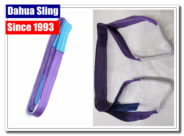 25mm / 30mm Colorful Flat Webbing Sling Heavy Lifting Straps 1000kg Wear Resistance