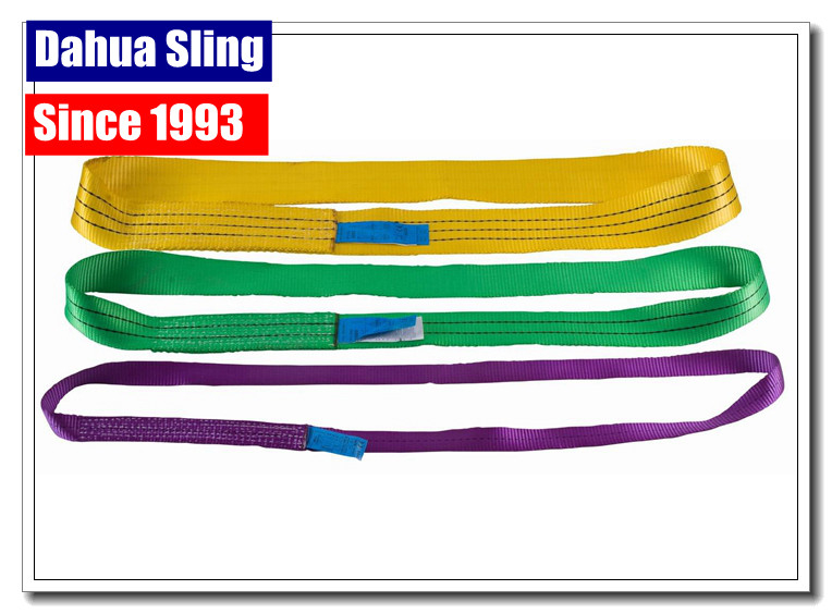 Single Layer Endless Lifting Slings For Loading Goods Wear Resistance