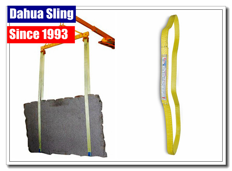 Reliable Endless Lifting Slings Hoist Straps For Large Rock Acid Resistance