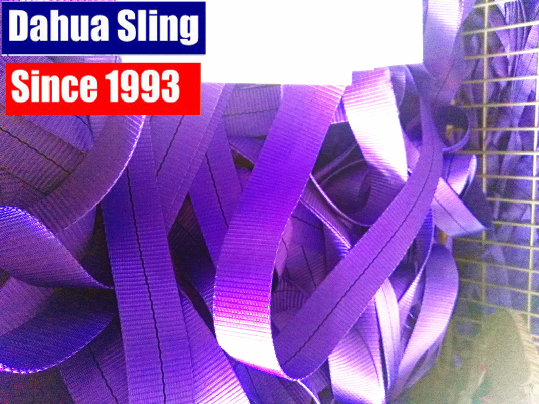 Commercial 1 Inch Polyester Webbing Roll , Custom Webbing Straps For Lifting Sling